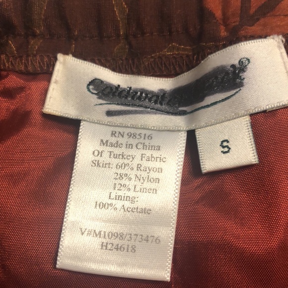 Beautiful Coldwater Creek lined skirt - Picture 5 of 7
